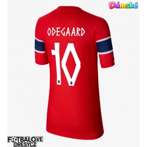Norsko Martin Odegaard #10 Dámské Domácí Dres MS 2026 Krátký Rukáv Norsko Martin Odegaard #10 Dámské Domácí Dres MS 2026 Krátký Rukáv